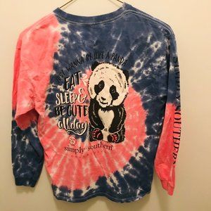 SIMPLY SOUTHERN CUTE PANDA SHIRT